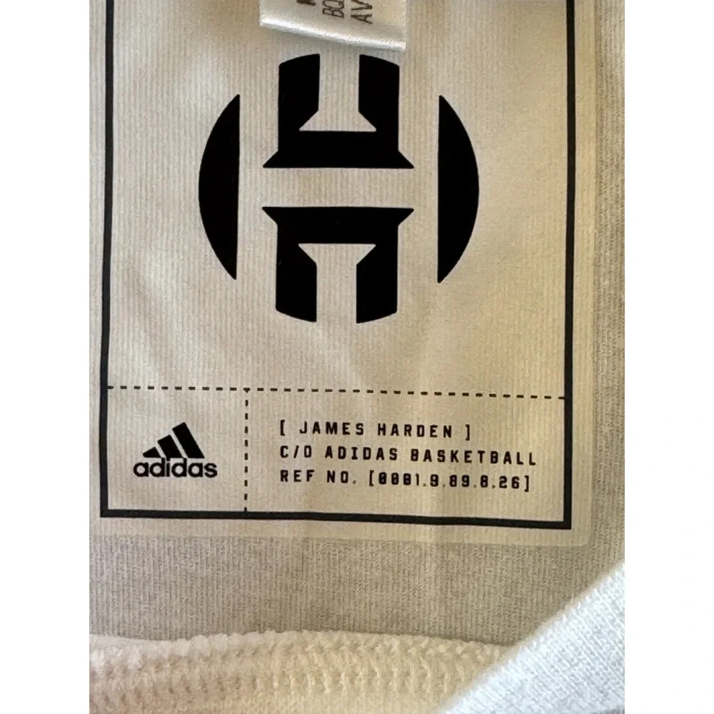 James Harden Adidas Shirt XL Mens Basketball Graphic Crew Short‎ Sleeve